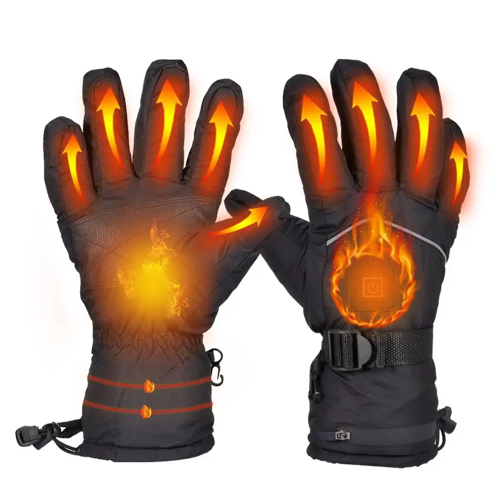 

Heated Gloves 7.4V Rechargeable Battery Powered Electric Heated Hand Warmer For Hunting Fishing Skiing Cycling