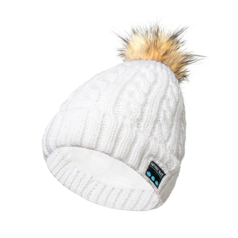 Наушники Bluetooth Beanie для мужчин и женщин, музыкальная шапка, супер длинные Игровые наушники с микрофоном, акриловый материал