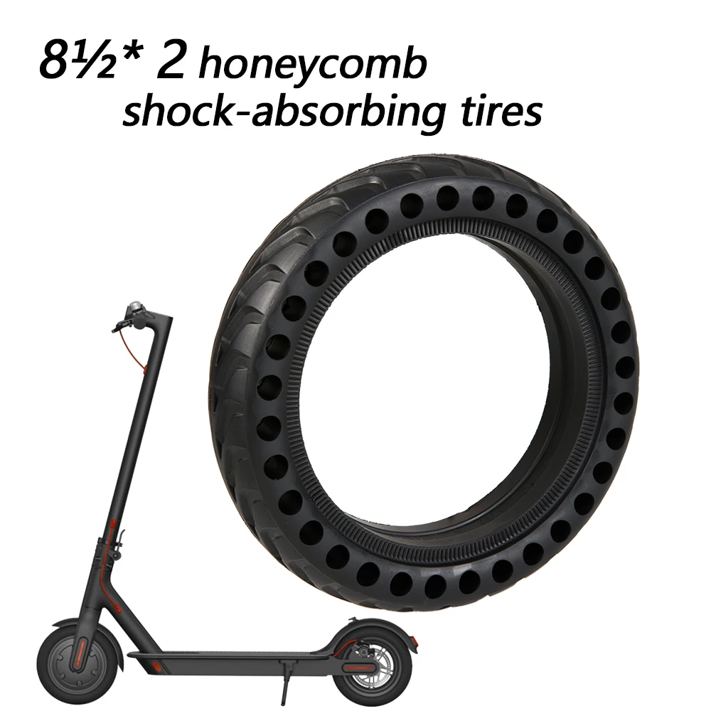 

Прочные шины для скутеров Xiaomi, Непневматические твердые шины демпфирующие резиновые шины для скутеров Xiaomi Mijia M365 MI