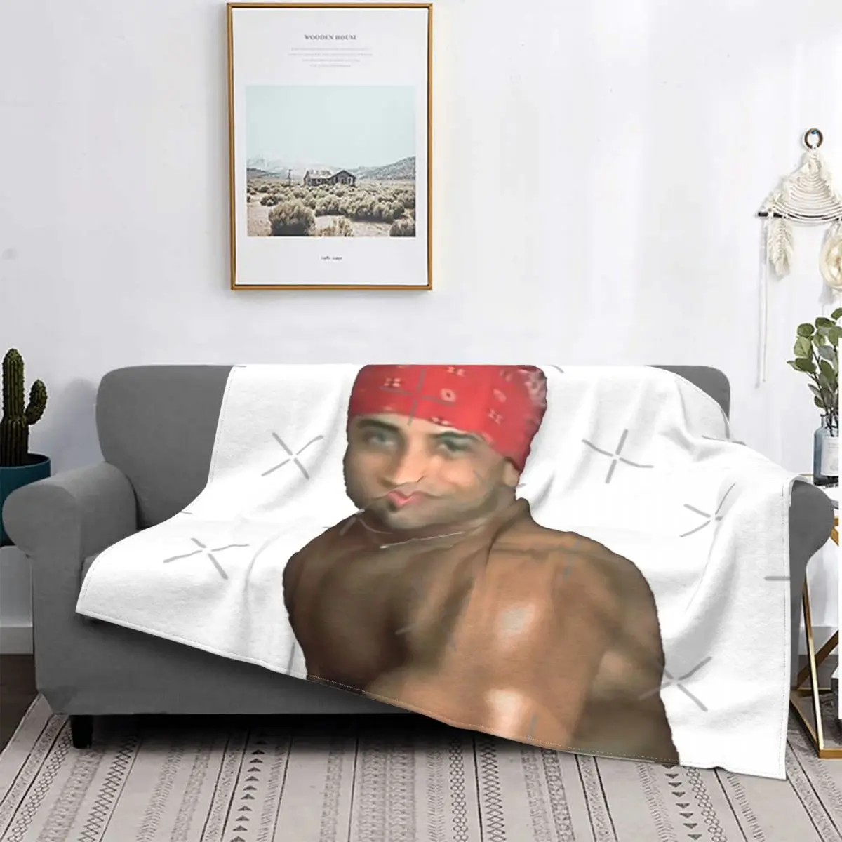 

Ricardo Milos-Manta a cuadros para cama, colcha Heat MICA para sofha, manta para cama