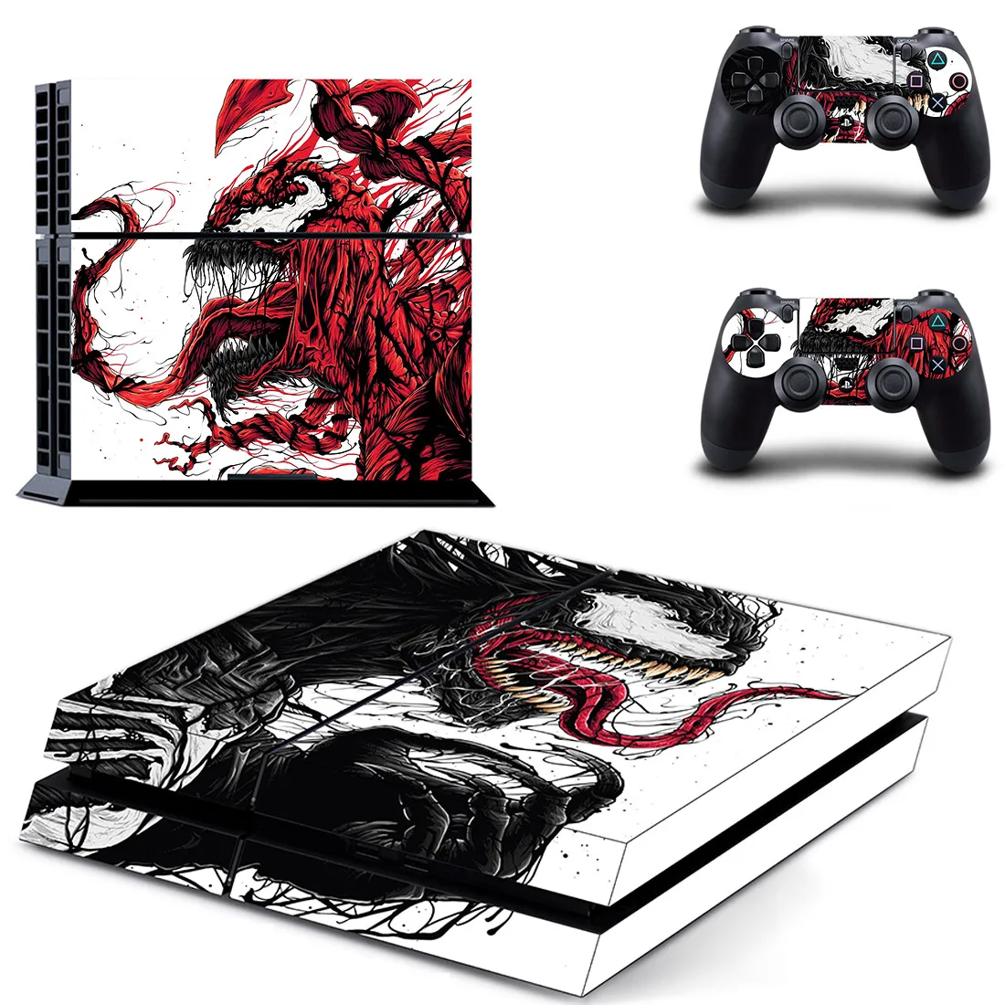 

Пленка Venom PS4 стикер s Play station 4 наклейки для PlayStation 4 PS4 консоль и контроллер Скины Виниловые