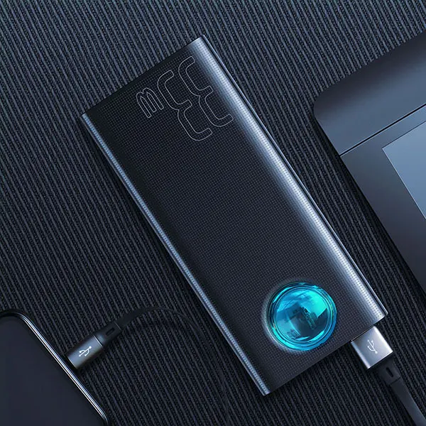 power bank black Baseus power Bank 30000 мАч type-C PD 3,0 быстрое зарядное устройство для iPhone Quick Charge 3,0 внешний аккумулятор power bank для Xiaomi samsung - Цвет: power bank black