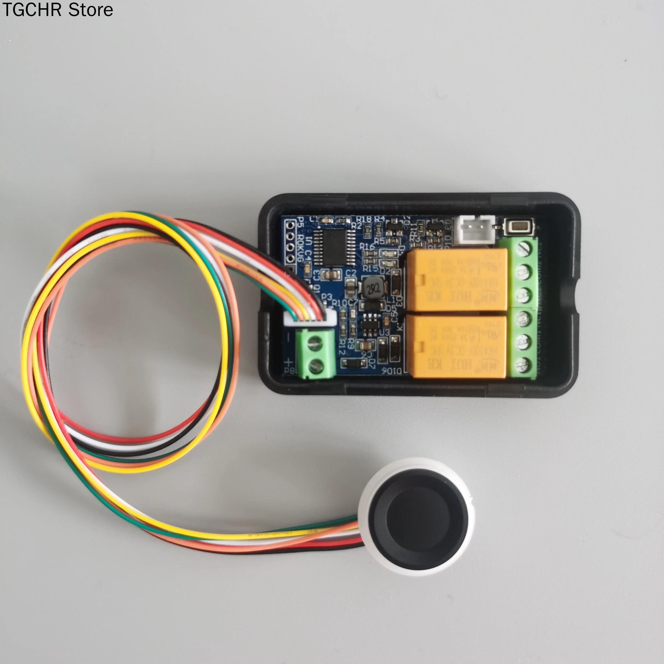 

D200 Dual Relay Board Fingerprint Module Module Controls One Button Start Door Switch of Refitted Vehicle