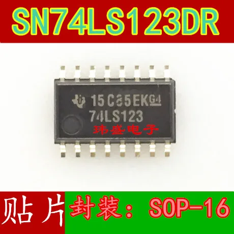 

10PCS/LOT SN74LS123DR LS123 SOP-16 SN74LS123 74LS123