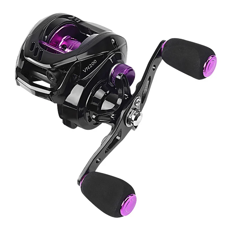 

7KG Max Drag Baitcasting Fishing Reel 6.5:1 High Speed Metal Spool Ceramics Guide Ring Fishing Wheel Accessories