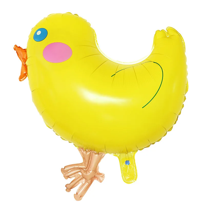 

Easter holiday decorations cartoon chicken balloon birthday party supplies balloon animals aluminum film wholesale