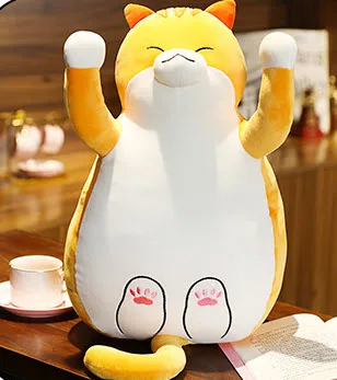 

40cm soft cat plush toys Lovely cat sleep doll Bedroom pillow