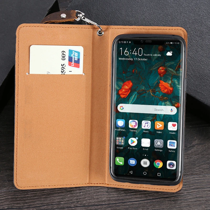 Кожаный чехол-книжка для телефона Xiaomi Redmi Note 4 4X 5 6 6A 7 7A 8 8A 9 9s 10X K30 Ultra Poco F1 F2 Pro X2 X3 из