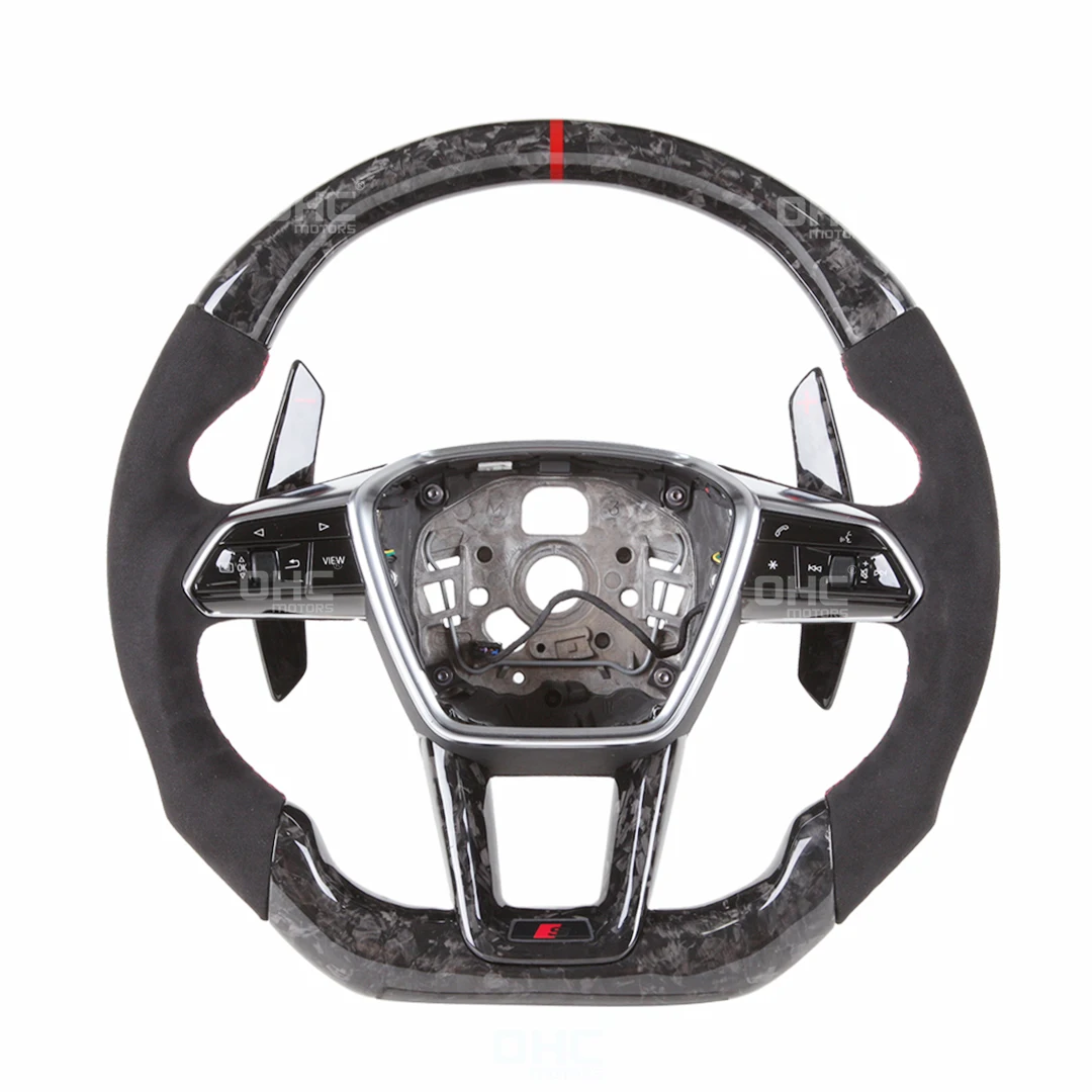 

100% Genuine Carbon Fiber Steering Wheel for Audi WE