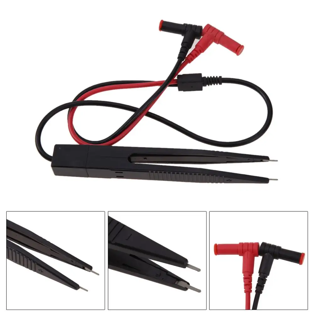

Test Clip Gold Plating Inductance Digital Tweezer Car SMD Inductor SMT Chip For Resistor Capacitor Multimeter Probe Dropshipping