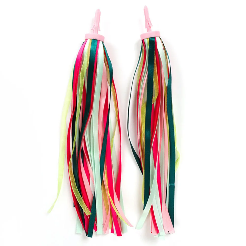 

Bike Handlebar Tassels Colorful Streamers Tassel Children Handlebars Kit