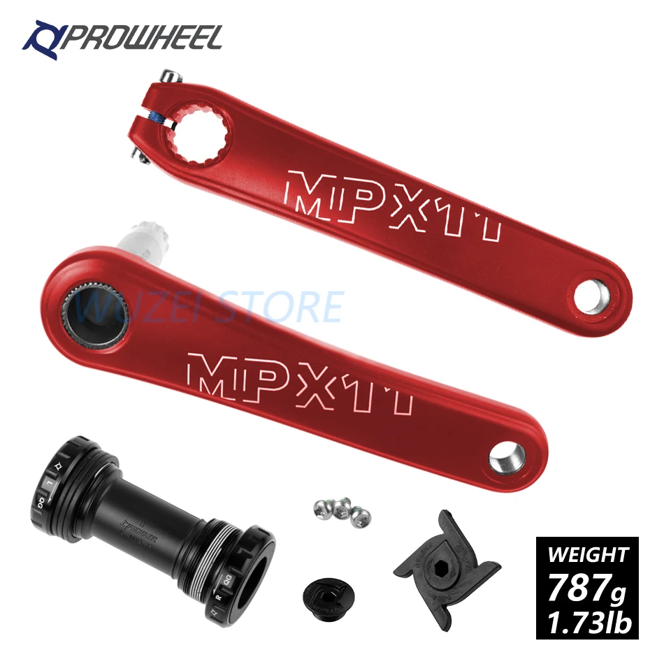 PROWHEEL MPX11 Кривошип горного велосипеда звездочки 8/9/10/11/12 Скорость 170/175 мм Совместимость SRAM mtb велосипедные рукоятки с плавками BB Части