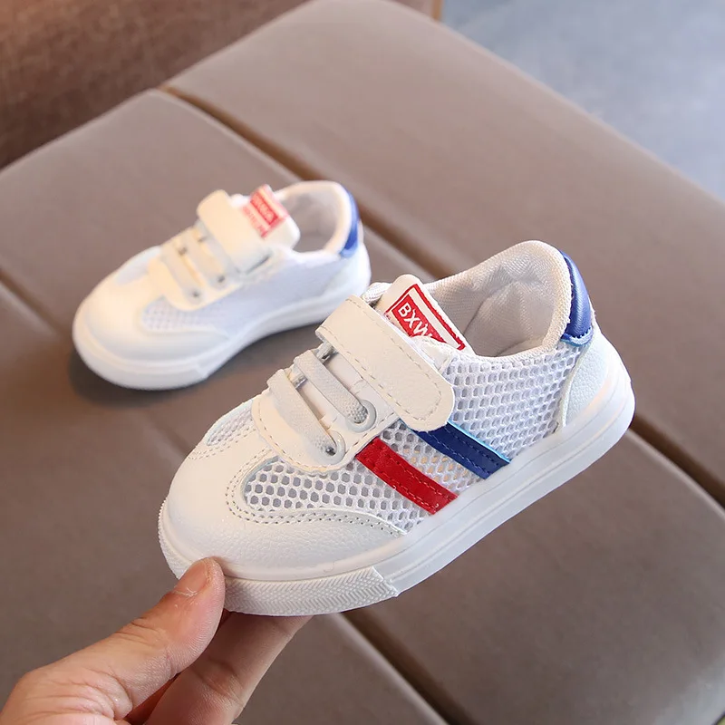 

Children Shoes 2020 Girls Casual Sneakers Kids Sports Shoes for Boys Air Mesh Breathable Hook & Loop Casual Sneakers Kids Shoes
