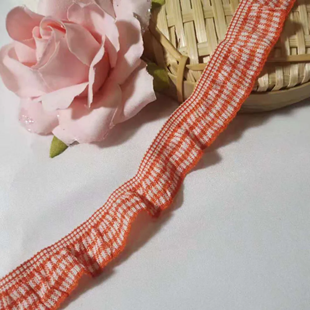 1 ярд лидер продаж аппликация хлопковое кружево эластичная лента 5 см 2 дешевая