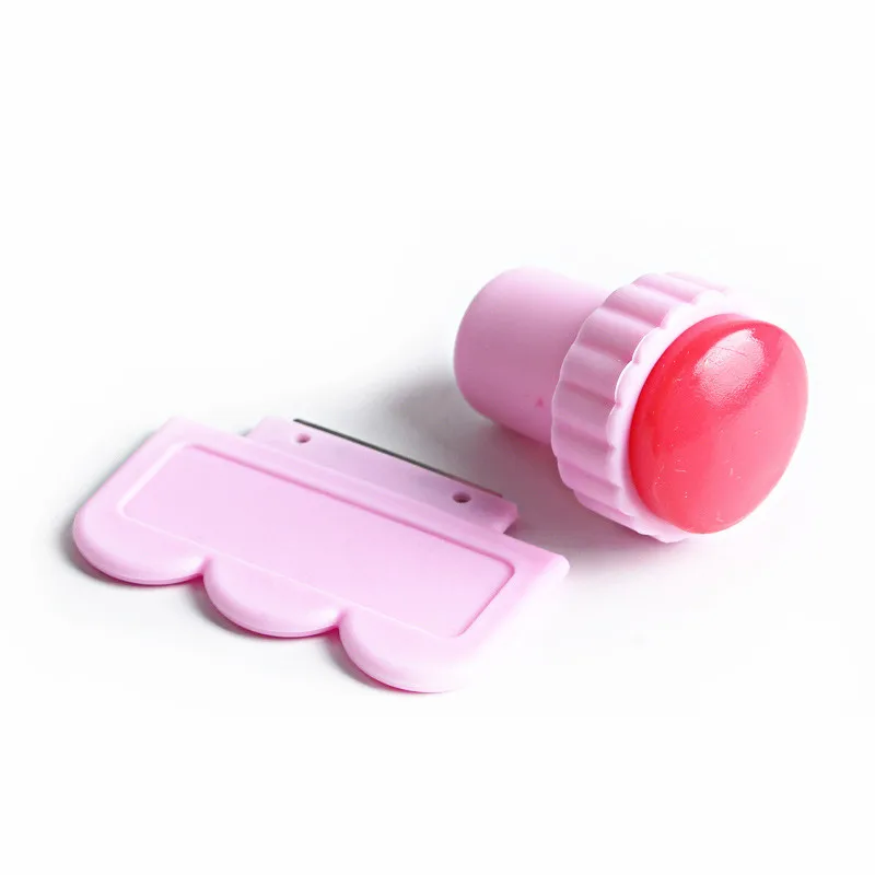 Высококачественная прозрачная пластина для ногтевого дизайна 2 8 см головка