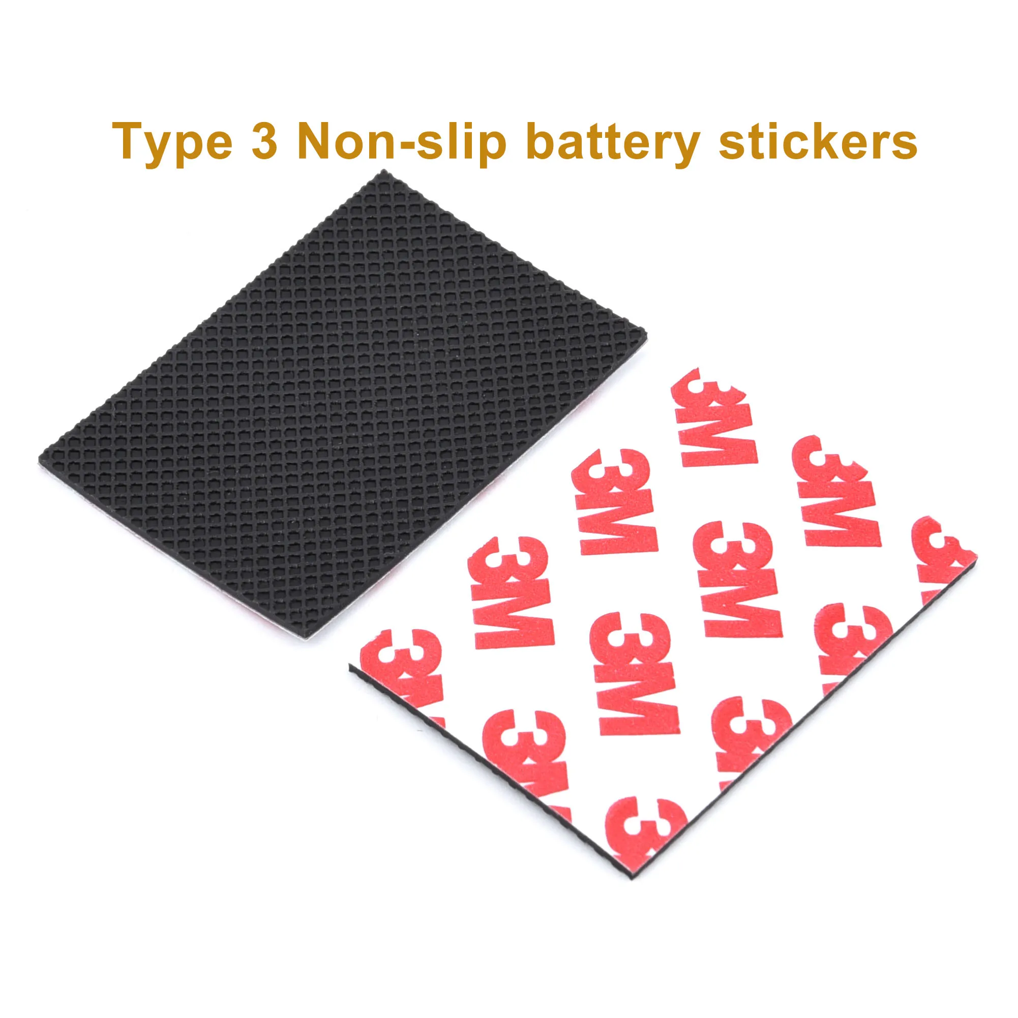 10 шт батареи силиконовые Нескользящие колодки наклейки на батарейки для RC Multirotor