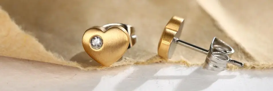 Новые маленькие милые серьги в форме сердца для девушек романтический подарок