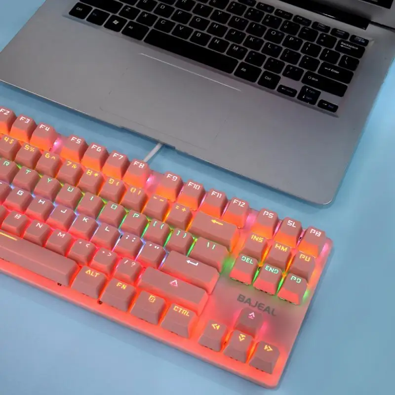 

K300 Computer Desktop Wired Gaming Keyboard Mechanical Feel Led Light Backlight Compouter Accessories Gamer Keyboards