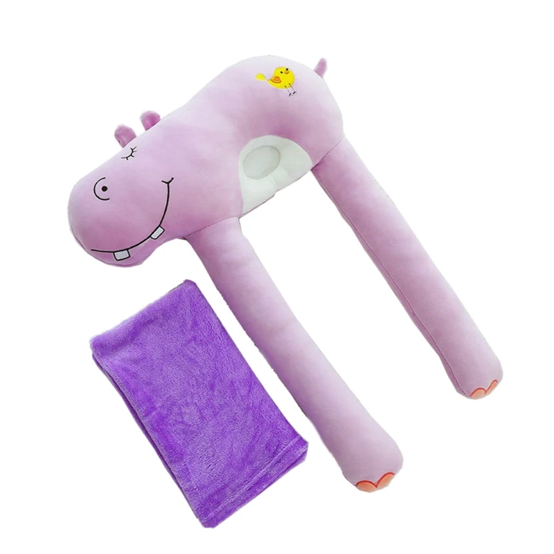 

Baby Sleeping Support Pillow Cover Air Conditioner Blanket Plush Comfort Toy BX0D