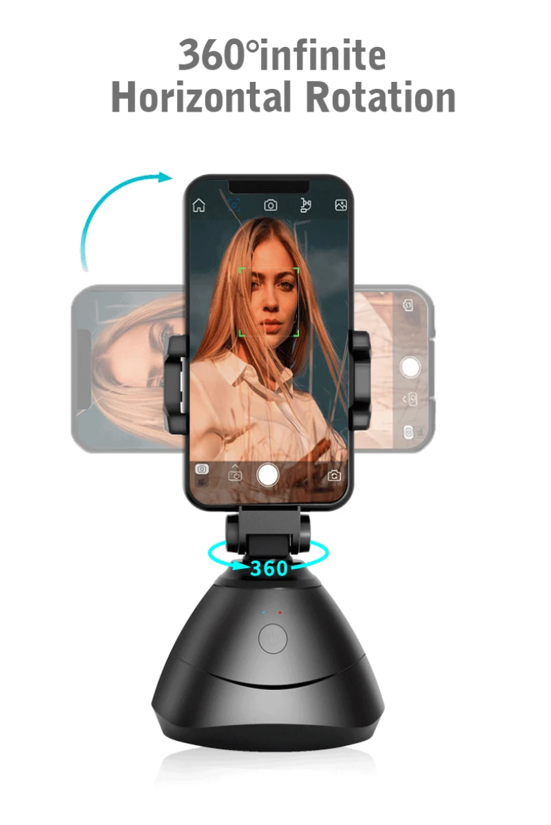 Rotate Live Follow-up Pan/tilt Smart Photography Platform Mobile Phone Holder/Live360 Assistant Bluetooth Control Selfie PTZ | Электроника