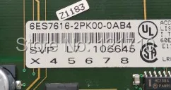 Плата 6ES7616-2PK00-0AB4 C79040-A7420-C335-02-86 C79040-A7420-C335-02-85 EWK-X30 (art.: 3920cd557b628) - 3920cd557b628