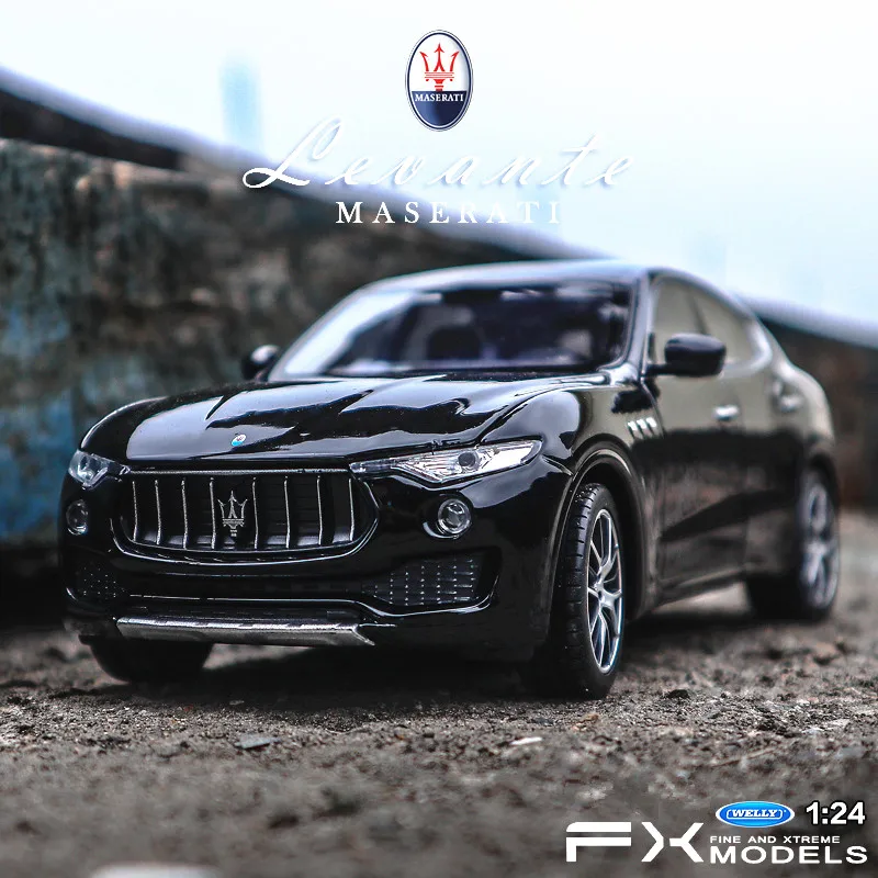 Welly 1:24 Levante SUV модель автомобиля из сплава Литые и игрушечные автомобили