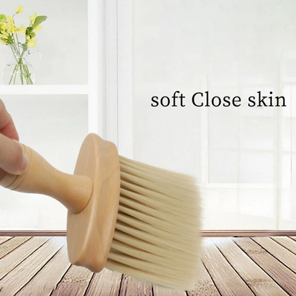 

Barber Cleaning Brush Soft Hair Brush Neck Duster In Hairdressing Haircutting For Salon Smoothing Brush Hair Cleaner Accessories
