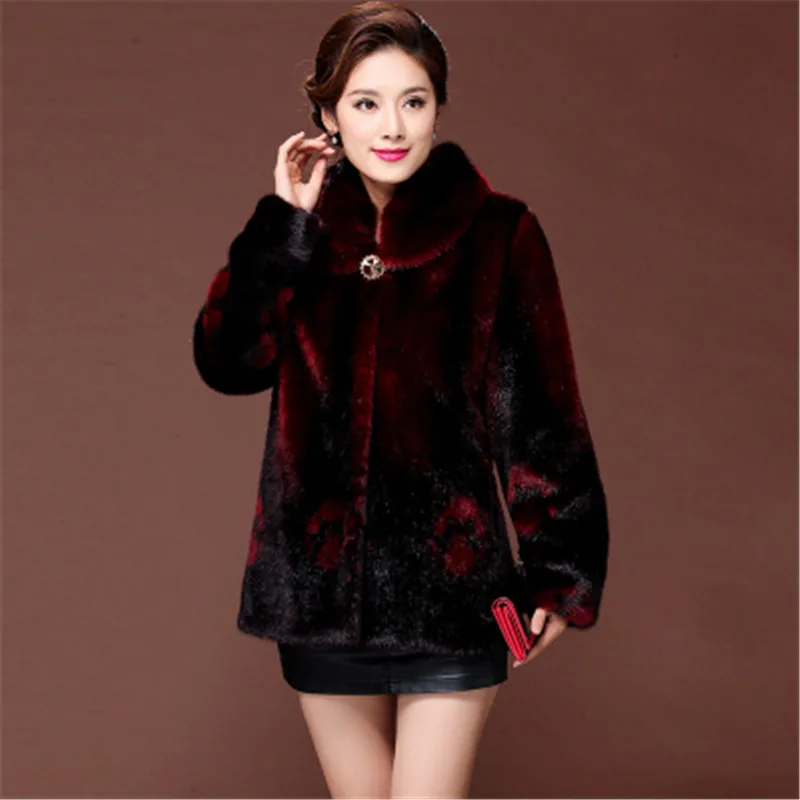 Высококачественная роскошная норковая шуба 2019 женская зимняя обувь пальто Топы
