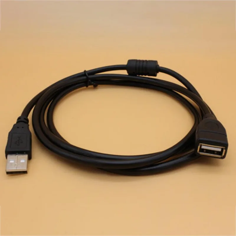 Удлинительный Кабель USB 2 0 A папа на мама кабель для синхронизации данных провод 1 5