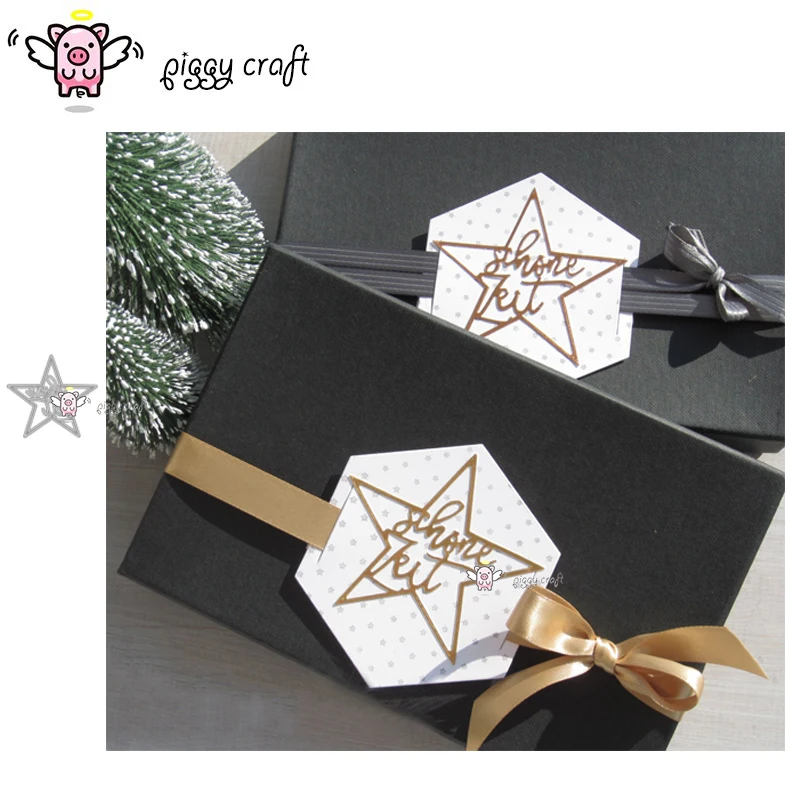 Свинья для рукоделия металлический Трафаретный вырубной штамп кроя поделочная