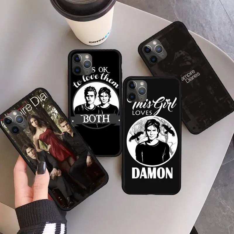 

journaux des vampires Phone Case for iPhone 11 12 pro XS MAX 8 7 6 6S Plus X 5S SE 2020 XR mini