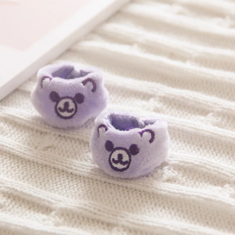 

20cm Star Idol Doll's Violet Bear Shaped Suit Plush CoatRompers Suit 20cm Star Idol Doll's Clothes Accessories(without Doll)