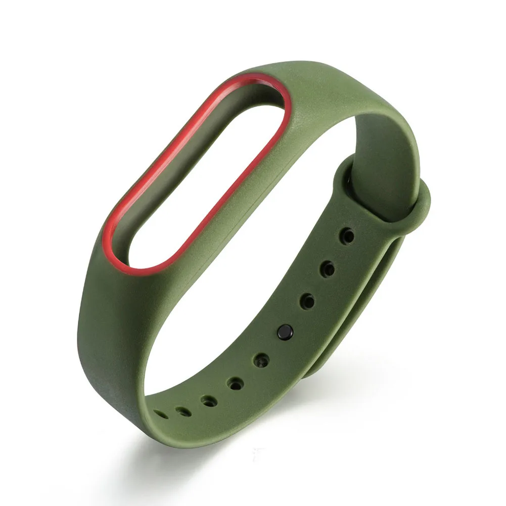 Новый модный спортивный браслет для Xiaomi Mi Band 2 Регулируемый мягкий силиконовый