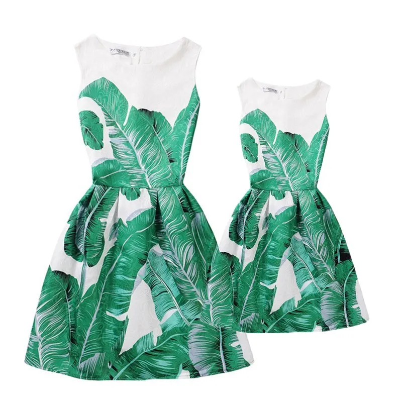 Детская одежда платья для мамы и дочки праздничное платье старшей сестры