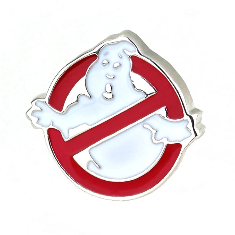 Dongsheng брошь &quotОхотники за привидениями&quot броши красный белый призрак Ghostbusters