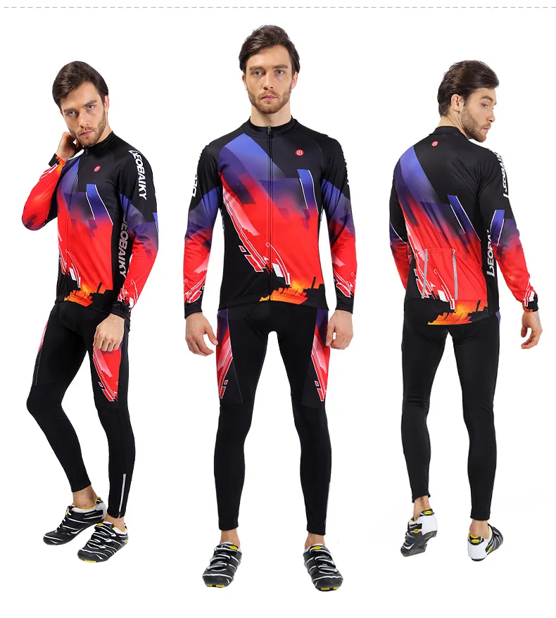Одежда для велоспорта Pro Team, Мужская футболка с длинным рукавом, комплект спортивной одежды MTB, быстросохнущая Мужская одежда для шоссейного велосипеда, мужской костюм для верховой езды