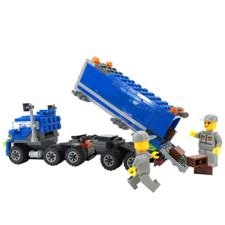 6409 конструктор городская техника переменный автомобиль игрушечный 8052 пожарная