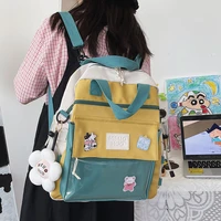 korean style cute mini backpacks women waterproof nylon small shoulder bags for teenage girls schoolbags flower travel backpack