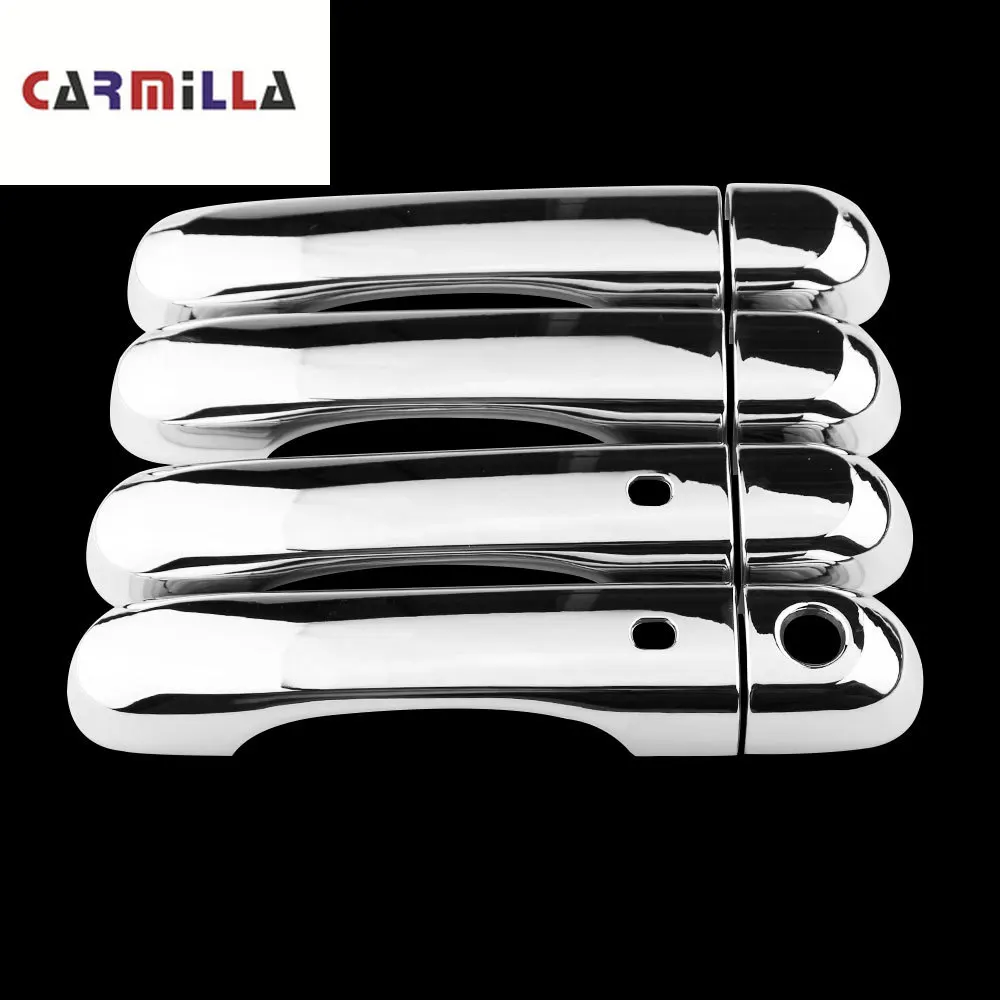 

ABS Хромированная Автомобильная дверная ручка крышка подходит для Jeep Renegade 2015 - 2020 внешние дверные ручки защитная отделка наклейки аксессуары