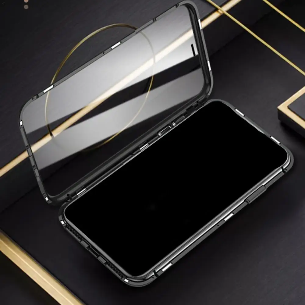 Двухсторонний чехол для телефона из закаленного стекла IPhone XS Max инновационный