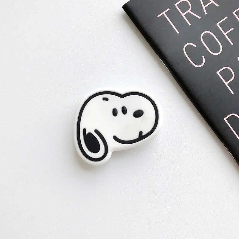

Anti-fall Phone Holder Cute Cartoon Animals Decor DIY 3D Airbag Folding Phone Holder Stand Grip Finger Ring Support Accessories