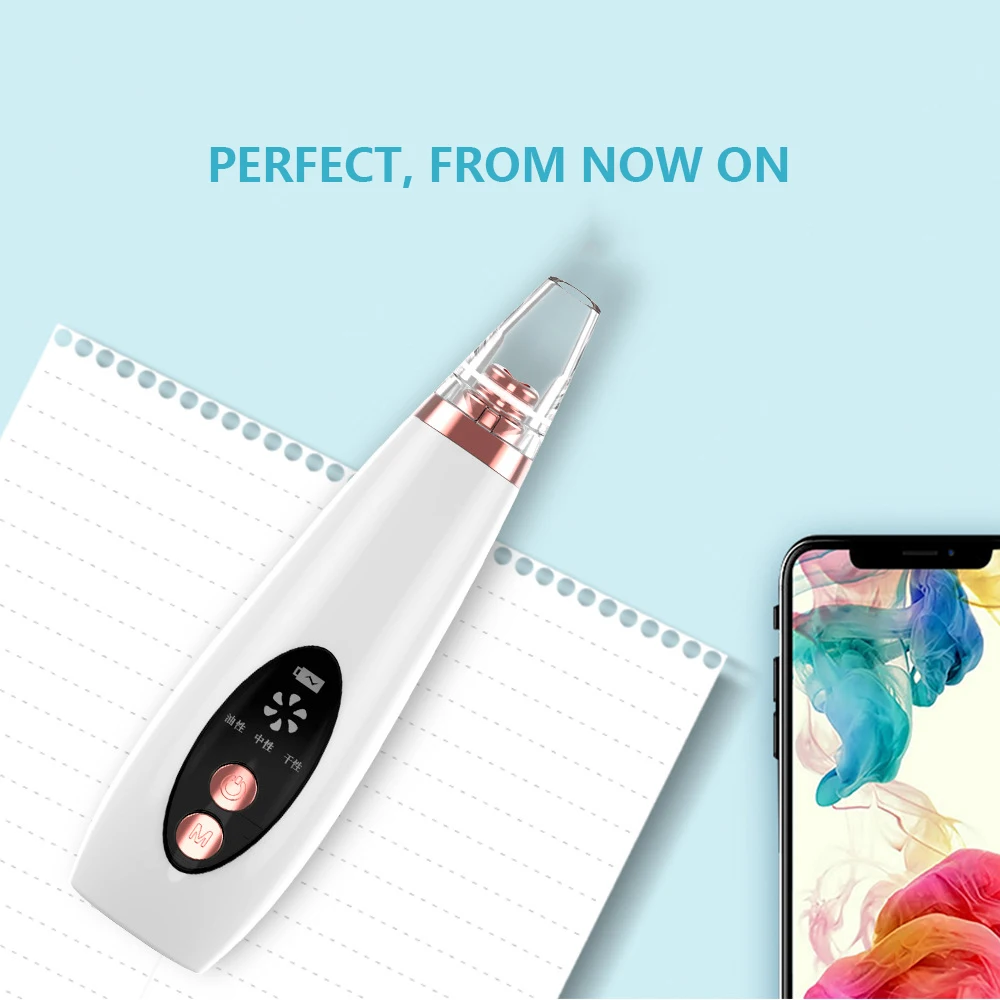 Новинка USB устройство для удаления угрей пор лица вакуум уход за кожей акне ПОР