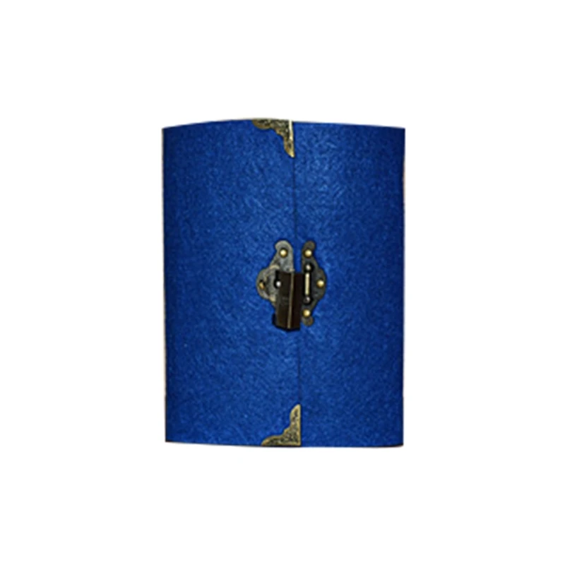 

Retro Travel Notebook with Lock Key Diary Planner Journal Notepad Kraft Paper