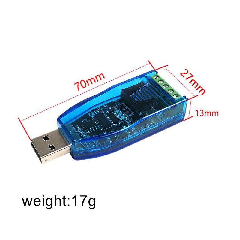 Изолированный коммуникационный модуль USB/RS485 промышленного класса защита