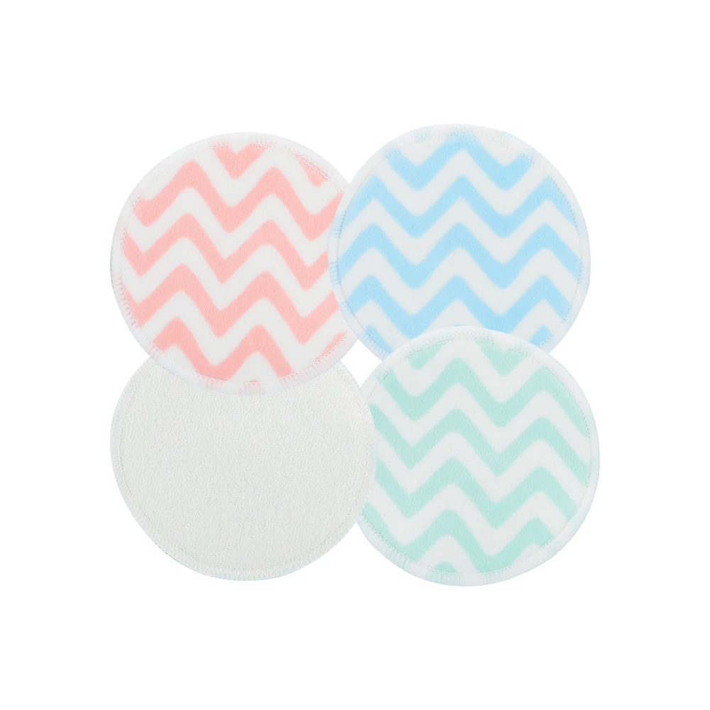 

15PCS Bamboo Makeup Remover Set Microfiber Reusable Pads Washable Facial Cleansing Wipe Two Layer Cloth Nursing Pad with Bag
