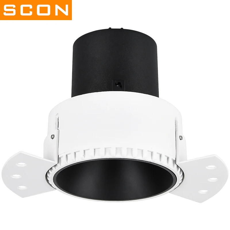 SCON Светодиодный точечный светильник 5 Вт 9 встраиваемый потолочный Бескаркасный