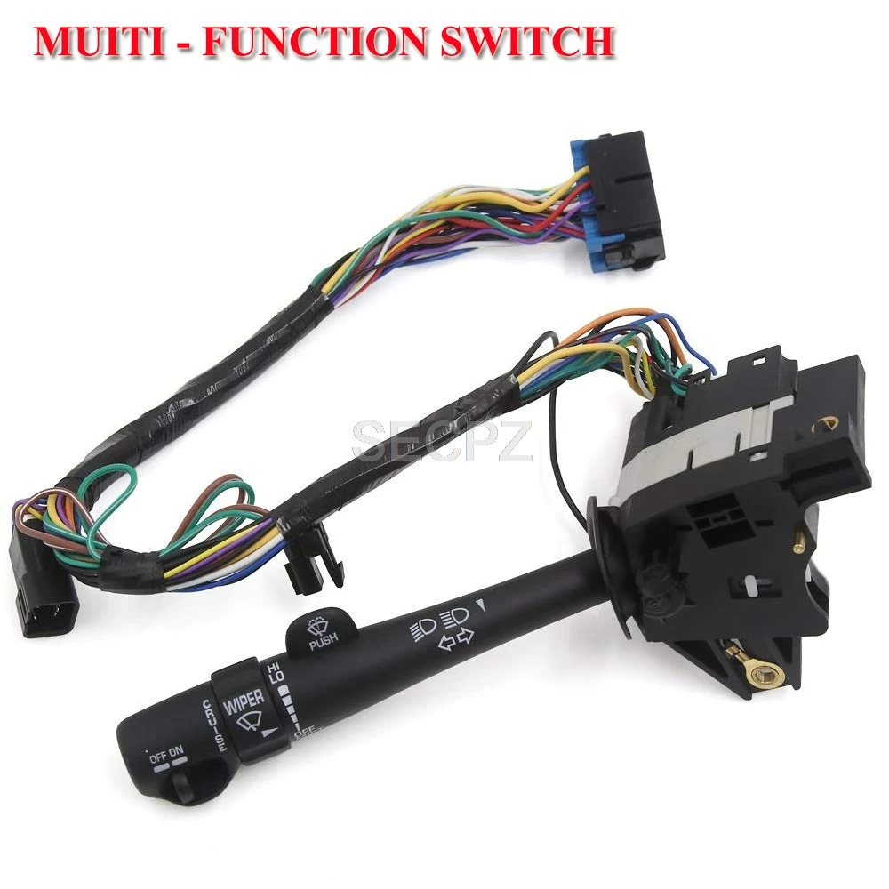 

Multi-Function Switch Turn Signal Dimmer Cruise Wiper Lever For 2000-2005 Chevrolet Impala / Monte Carlo 26093873 88964580 26073