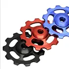 11 T Алюминиевый сплав MTB велосипедный задний переключатель передач шкив жокей шоссейный велосипед направляющая натяжитель ролика части велосипедные аксессуары