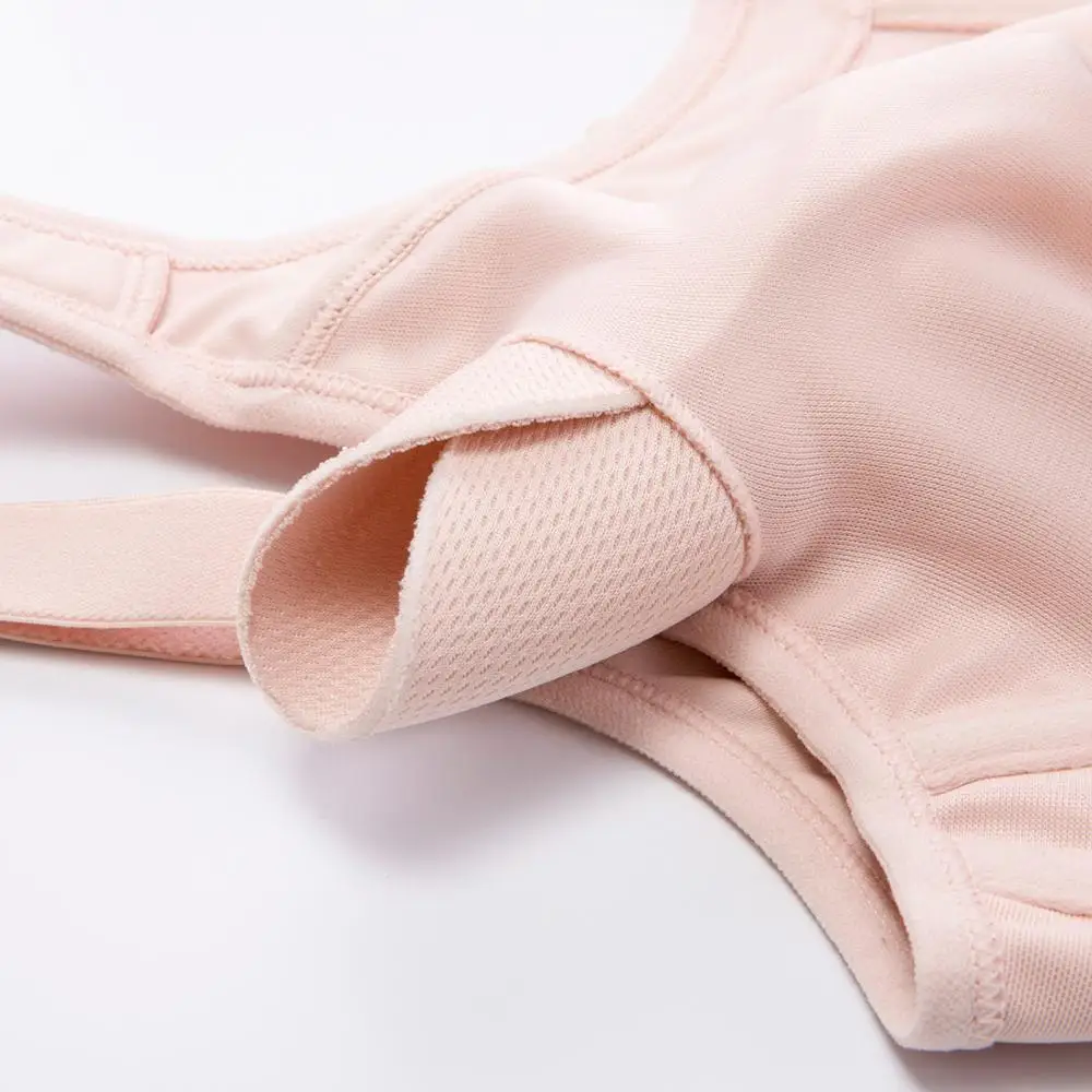 Женский спортивный бюстгальтер SYROKAN с полным покрытием и косточками для