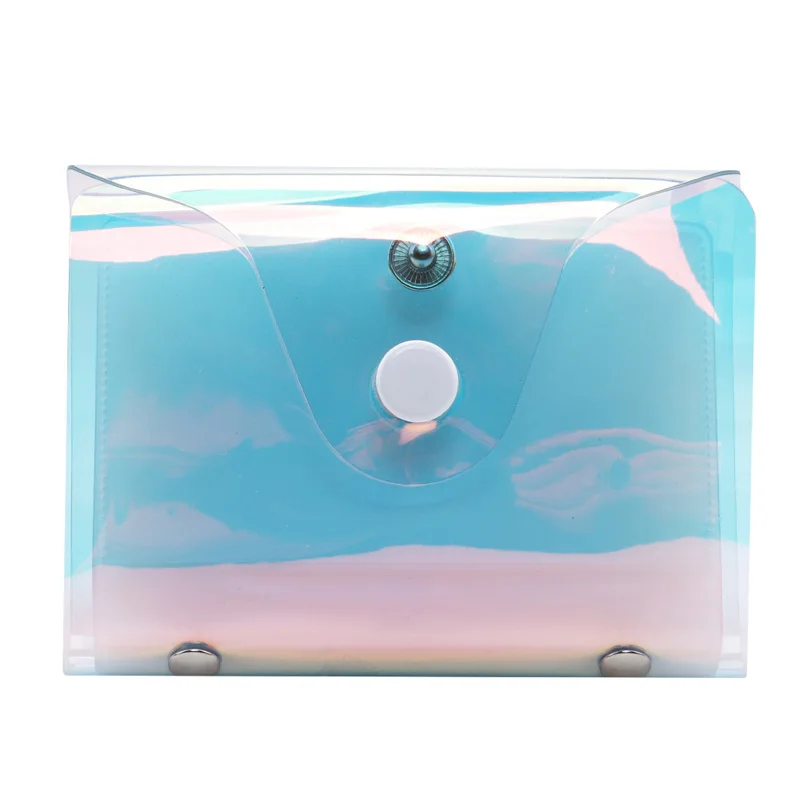 Модный Лазерный прозрачный функциональный чехол для банковских карт 20/36 бит